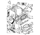Kenmore 11097575200 cabinet diagram