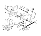 Craftsman 917250490 lift assembly diagram