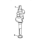 Eng, crankshaft, mv18s/58560