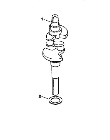 Eng, crankshaft, mv18s/58560