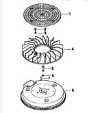 Engine, flywheel, mv18s/58560