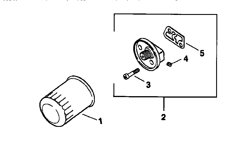 Engine, oil filter, mv18s/58560