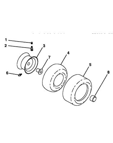 Wheel and tire