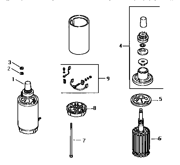 Electric starter