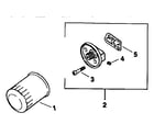 Craftsman 917250480 oil filter diagram
