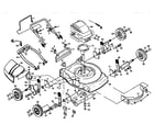 Craftsman 917382830 rotary lawn mower diagram