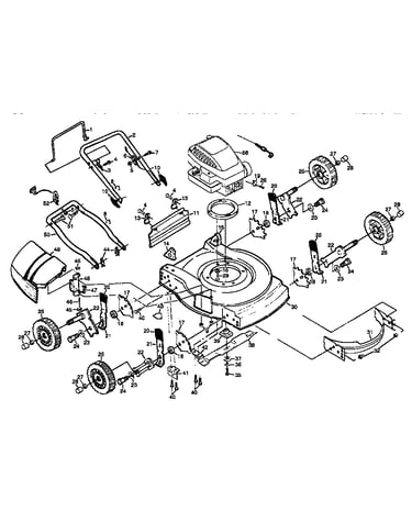 Rotary lawn mower