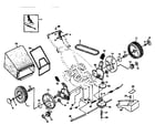 Craftsman 917372861 drive assembly diagram