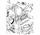 Kenmore 11097576400 cabinet diagram