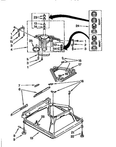 Machine base