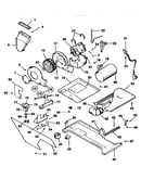 Dryer, motor, blower, belt