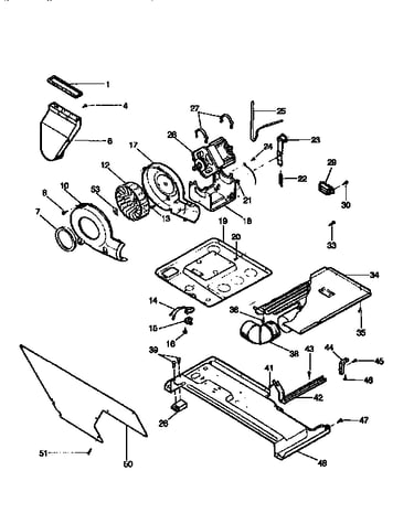 Blower and base
