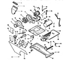 Kenmore 41799375120 blower and base diagram