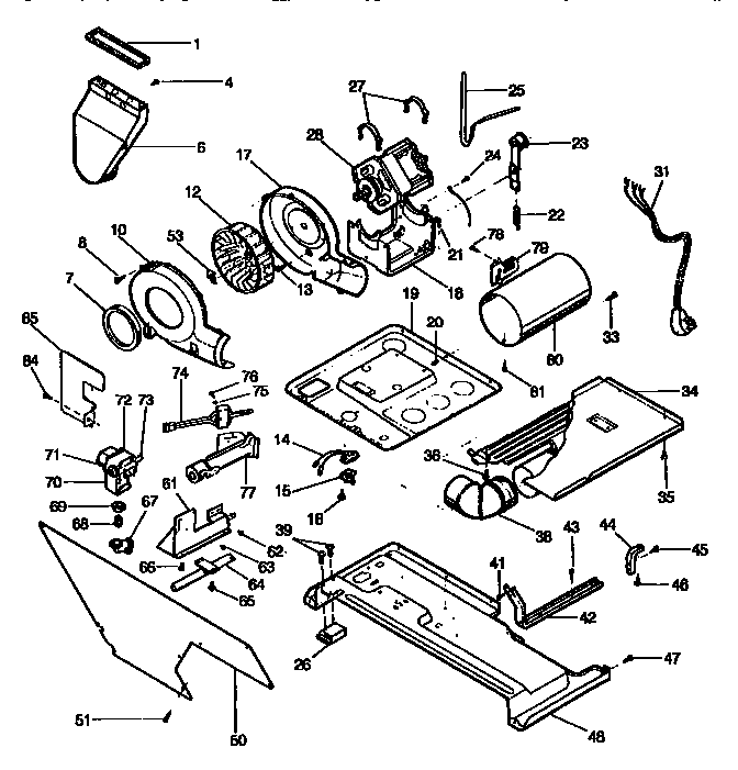 BLOWER AND BASE