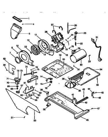 Blower and base
