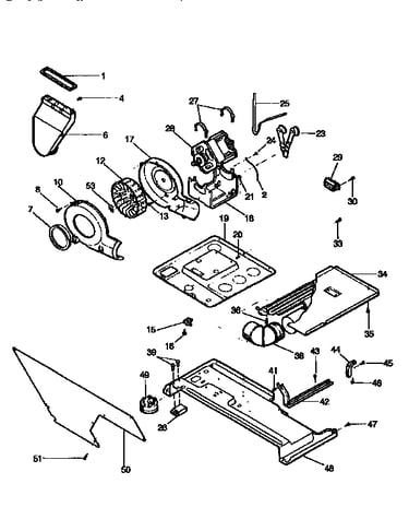 Blower and base