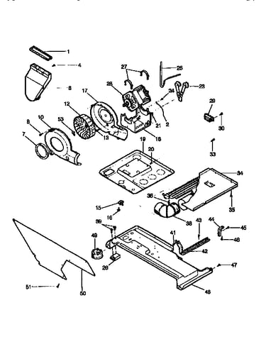 Blower and base