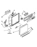 Frame and console