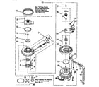 Kenmore 6651694192 pump and motor diagram
