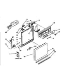 Frame and console