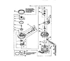 Kenmore 6651584992 pump and motor diagram
