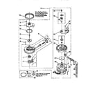 Kenmore 6651694992 pump and motor diagram