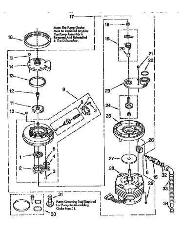 Pump and motor