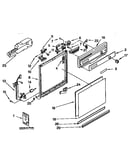 Frame and console