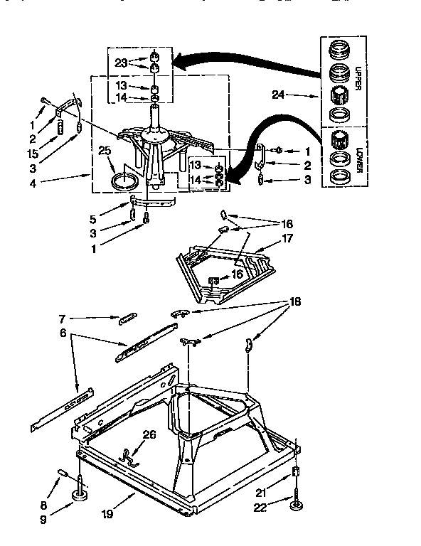 Machine base