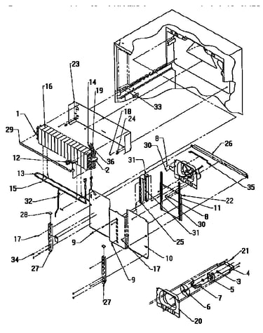 Evaporator area
