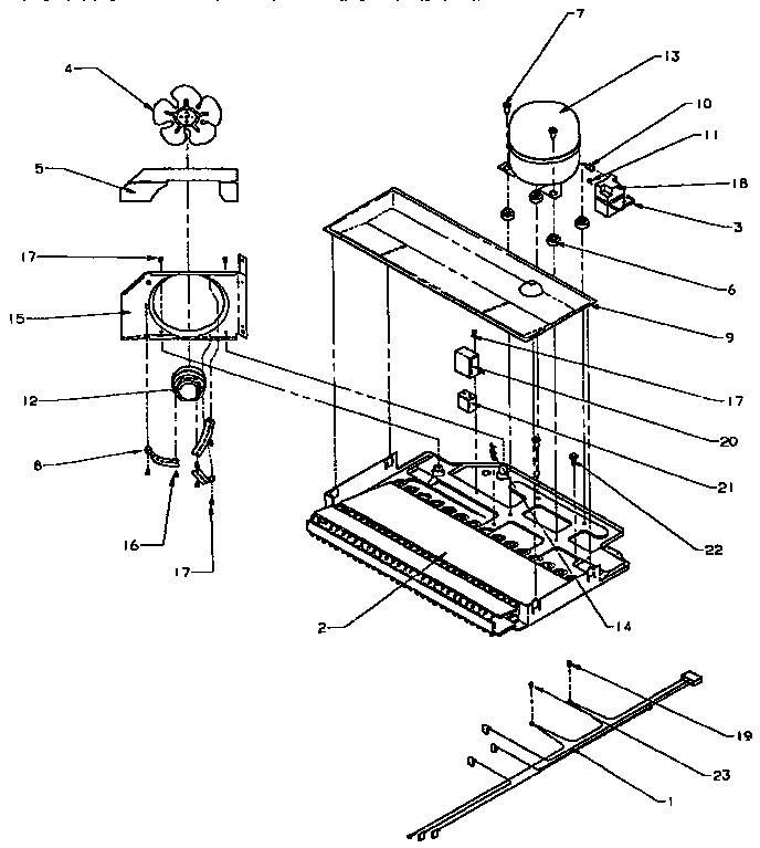Compressor compartment