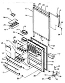 Refrigerator door