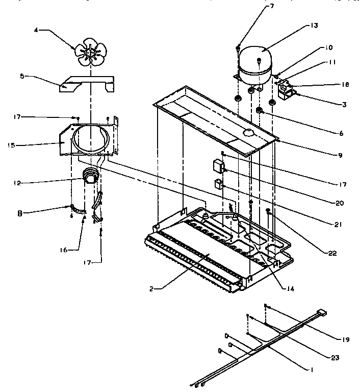 Compressor compartment