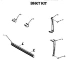 Amana TSI18R2-P1182102W accessory kit parts diagram