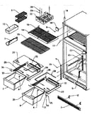 Cabinet shelving
