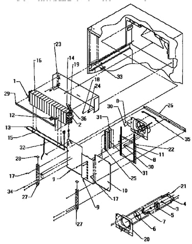 Evaporator area