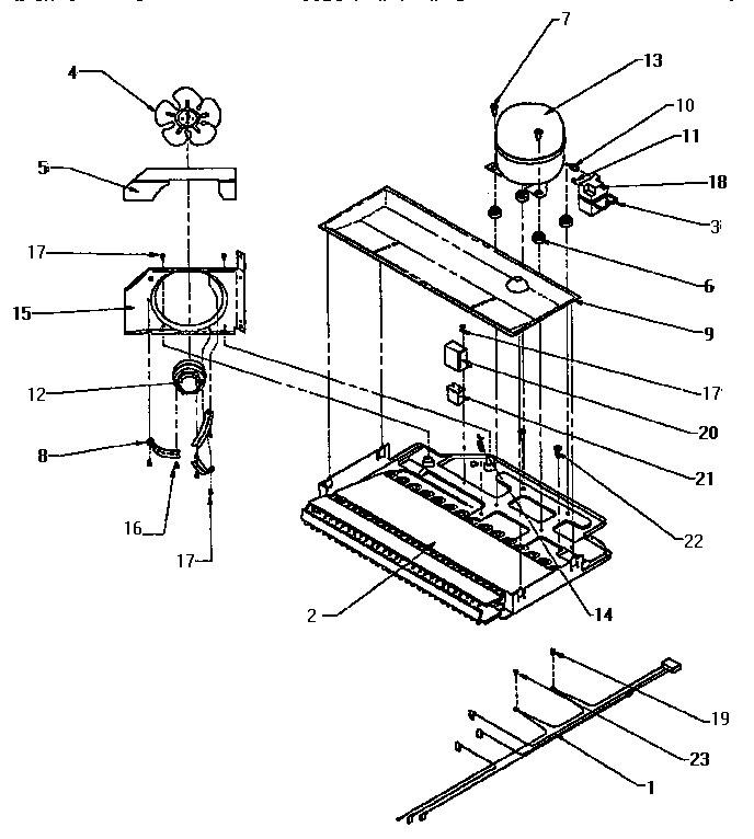 Compressor compartment