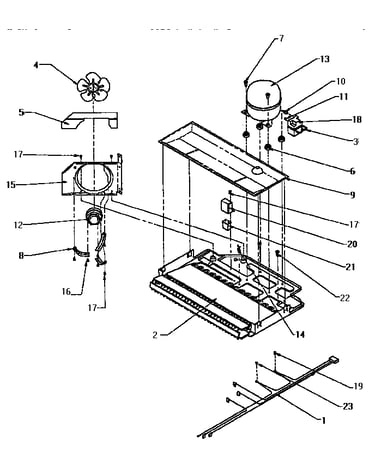 Compressor compartment