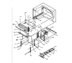 Amana TX21R2-P1157609W evaporator area diagram