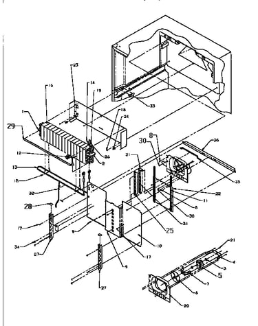 Evaporator area