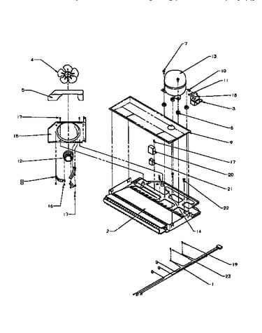 Compressor compartment