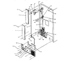 Amana TX21R2-P1157609W cabinet back diagram