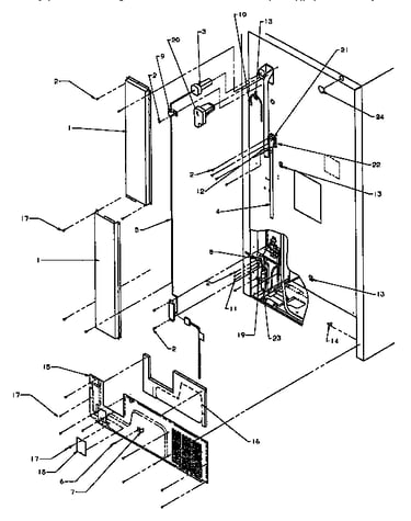 Cabinet back