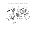 Amana TX21R2-P1157609W 8 cube compact ice maker diagram