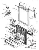 Refrigerator door