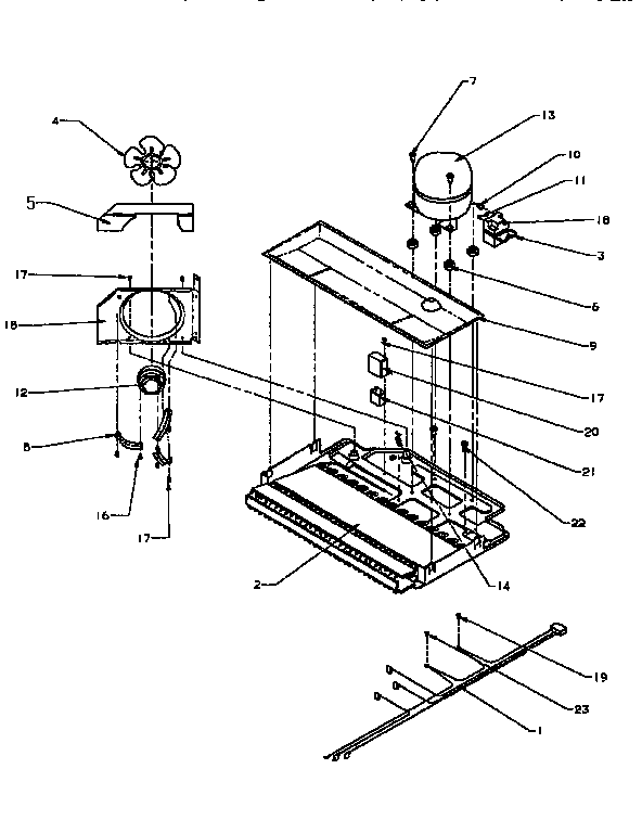 Compressor compartment