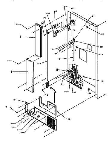 Cabinet back
