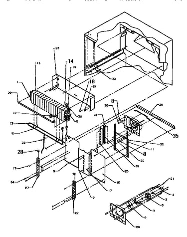 Evaporator area