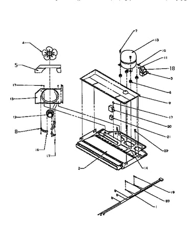 Compressor compartment