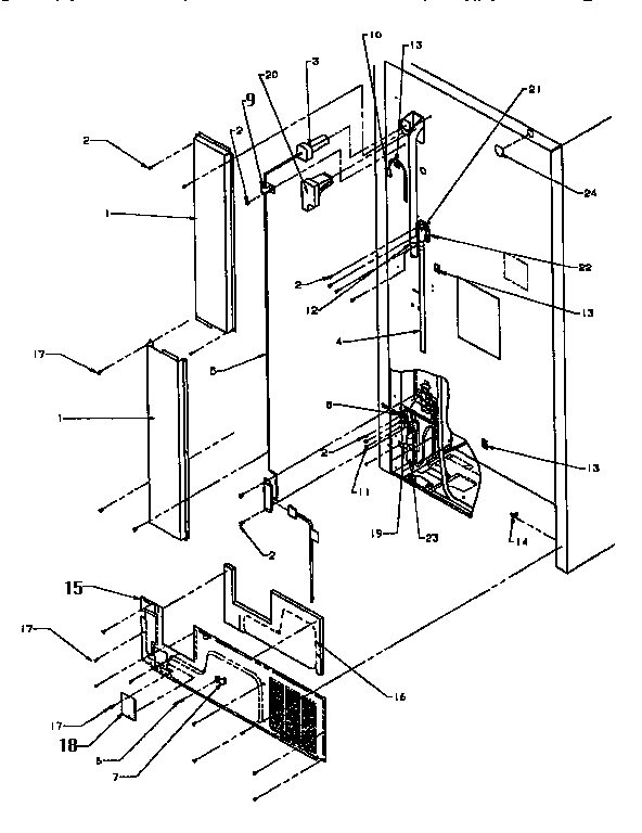 Cabinet back